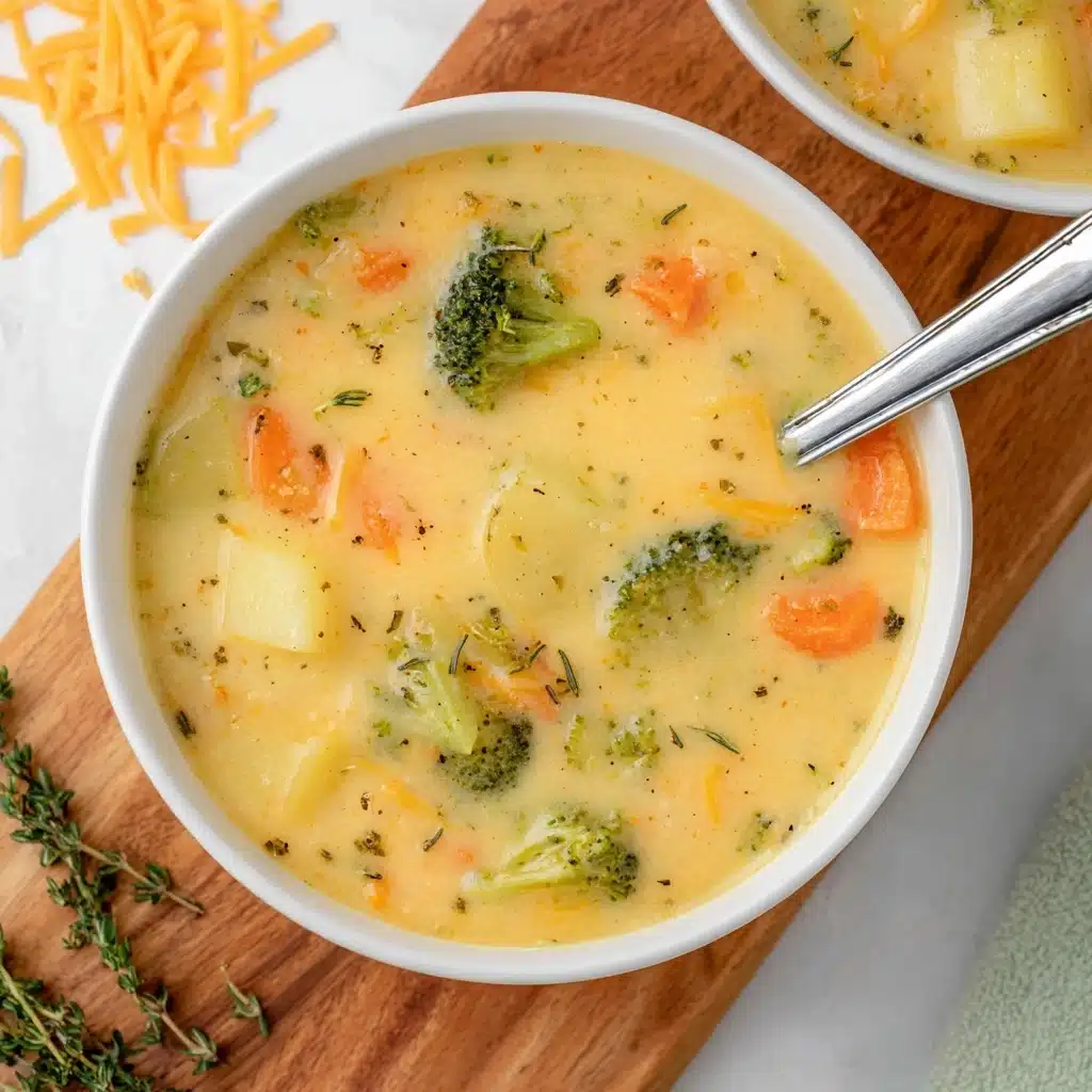Creamy Vegetable Soup Recipe - Recipe Image