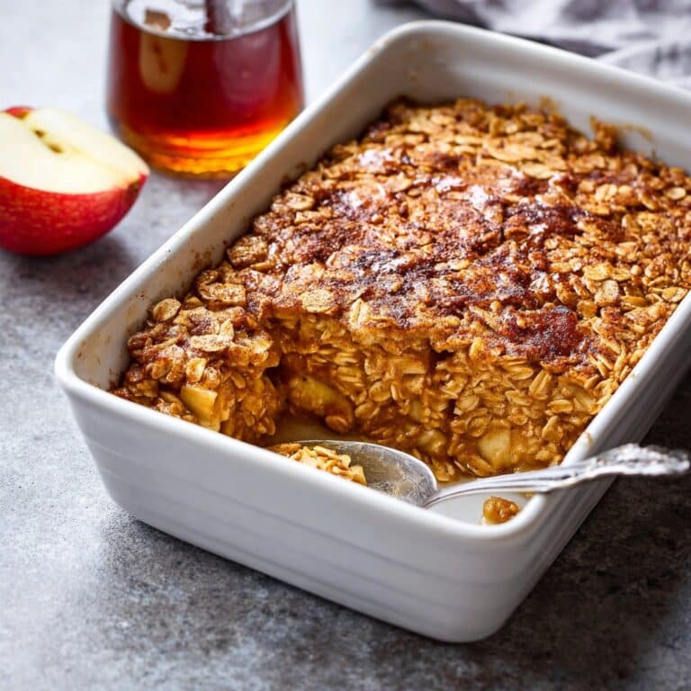 Pumpkin Apple Baked Oatmeal Recipe
