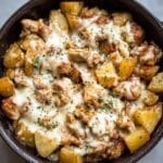 Slow Cooker Garlic Parmesan Chicken and Potatoes Recipe
