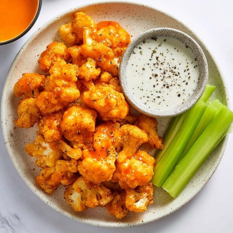 Air Fryer Buffalo Cauliflower Recipe
