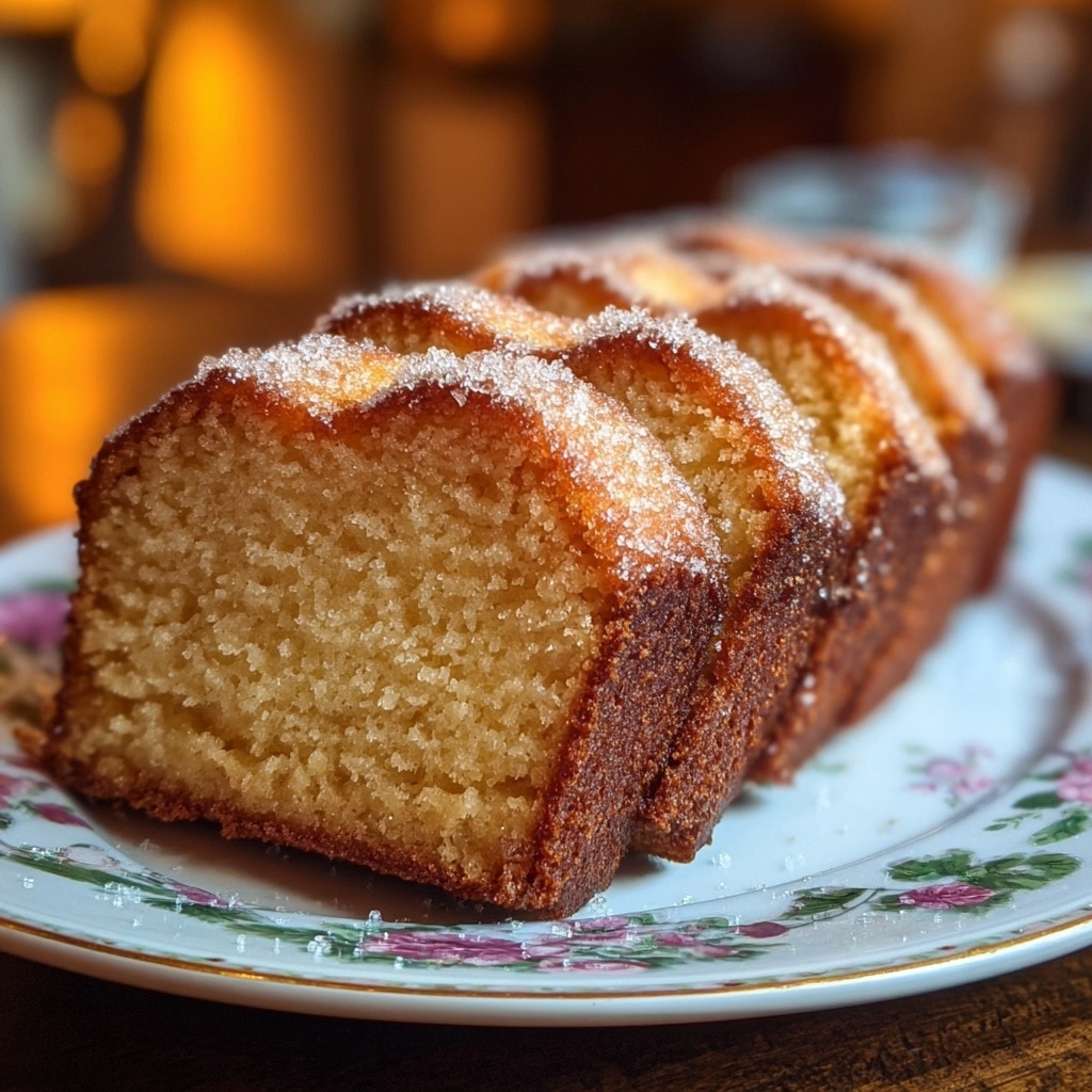 Spiced Apple Cider Donut Loaf with a Cinnamon Sugar Crust Recipe - Recipe Image