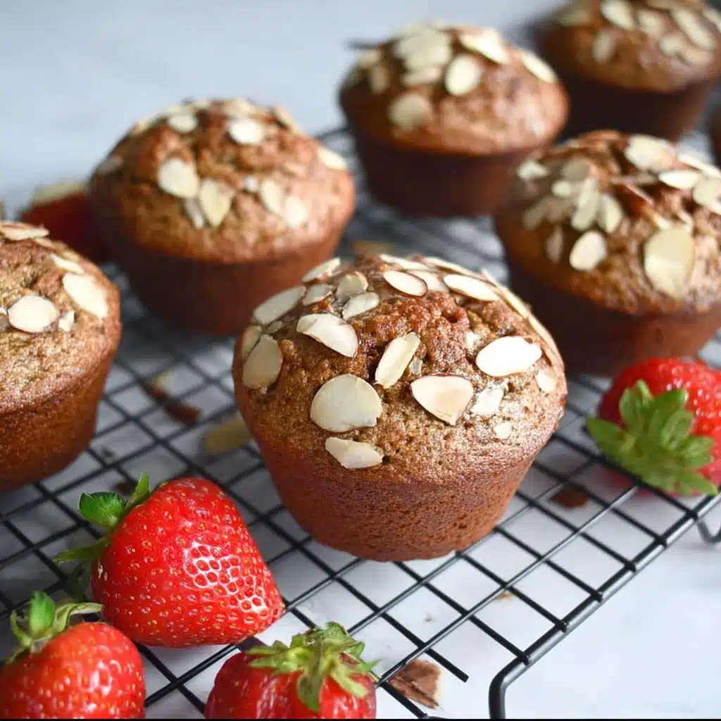 Strawberry Almond Flour Muffins Recipe - Recipe Image