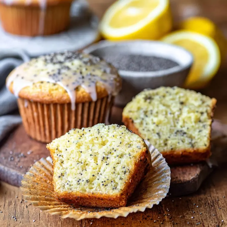 Lemon Poppy Seed Muffins Recipe