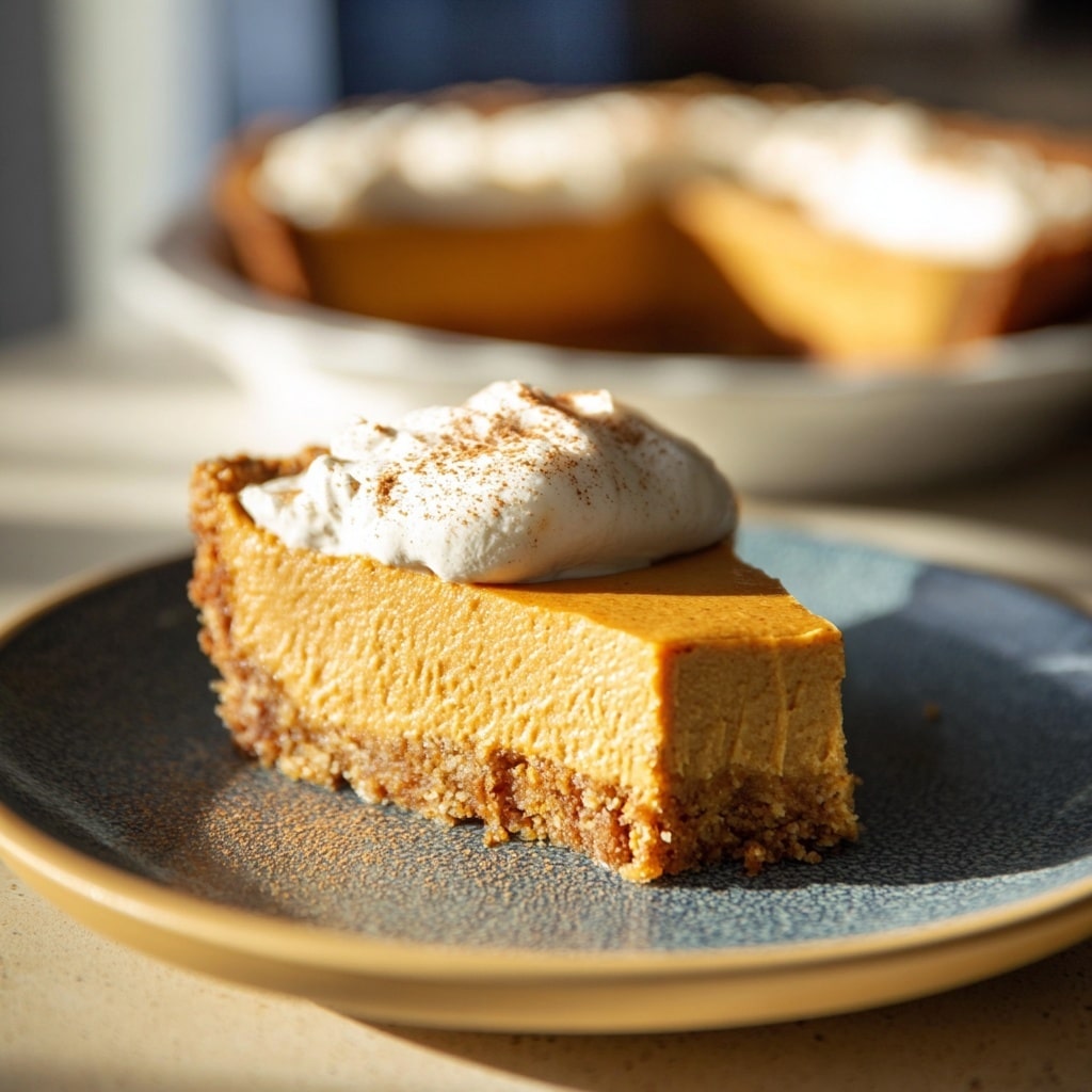 Pumpkin Cottage Cheese Cheesecake Recipe - Recipe Image