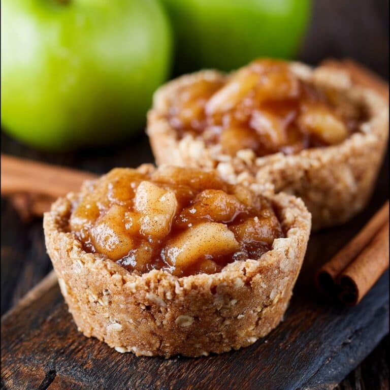 Apple Crisp Cookie Cups Recipe