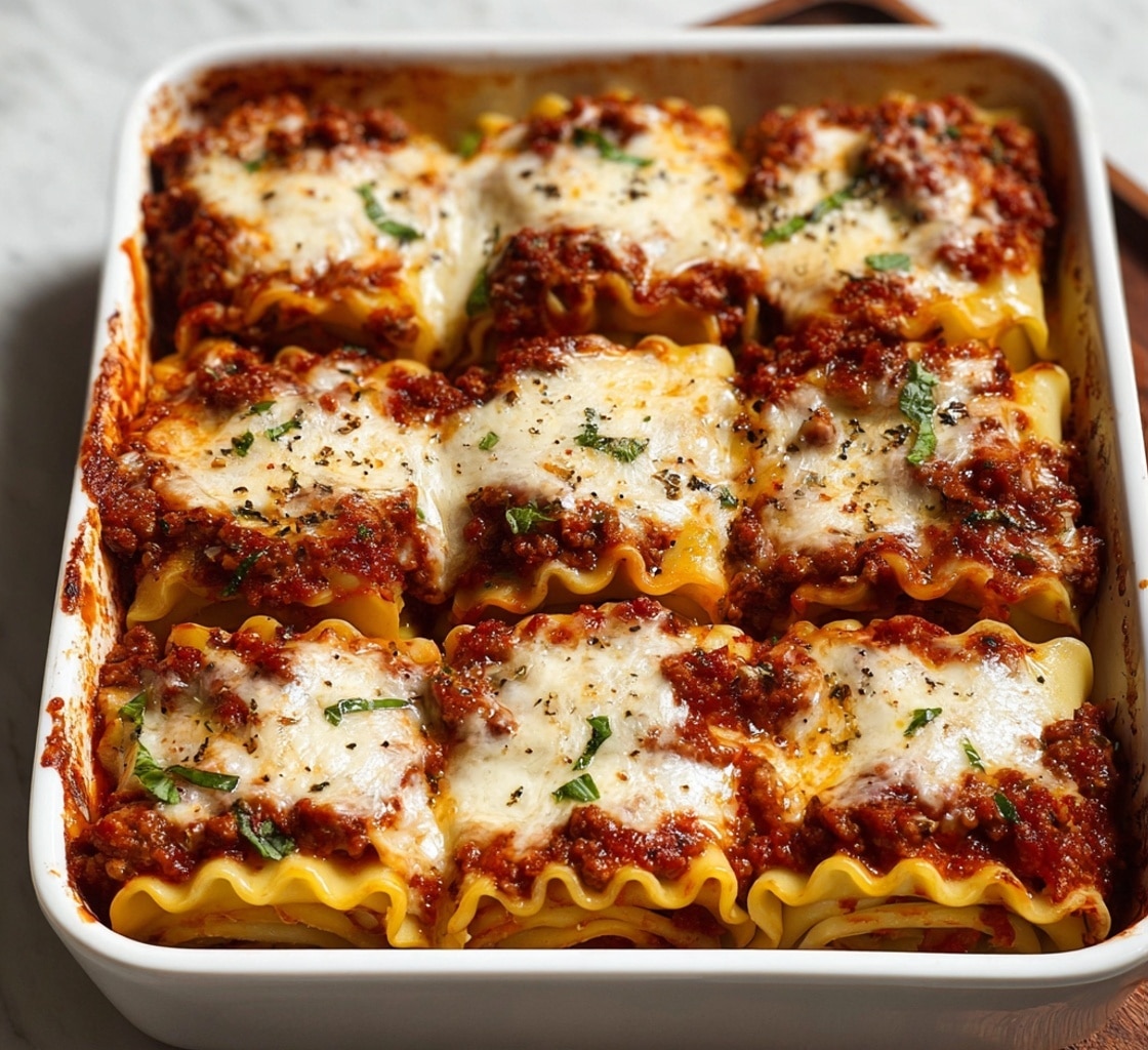 Lasagna Roll Ups with Cottage Cheese Recipe - Recipe Image