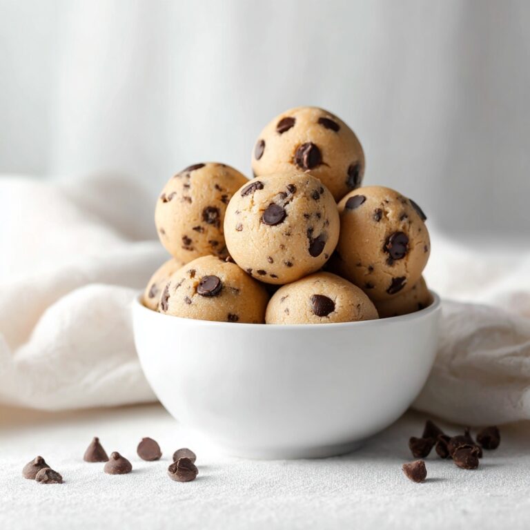 Cookie Dough Protein Balls Recipe