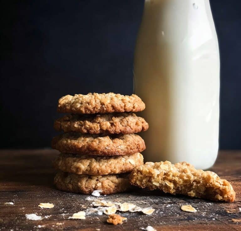 Buttery And Delicious Oatmeal Cookies Recipe