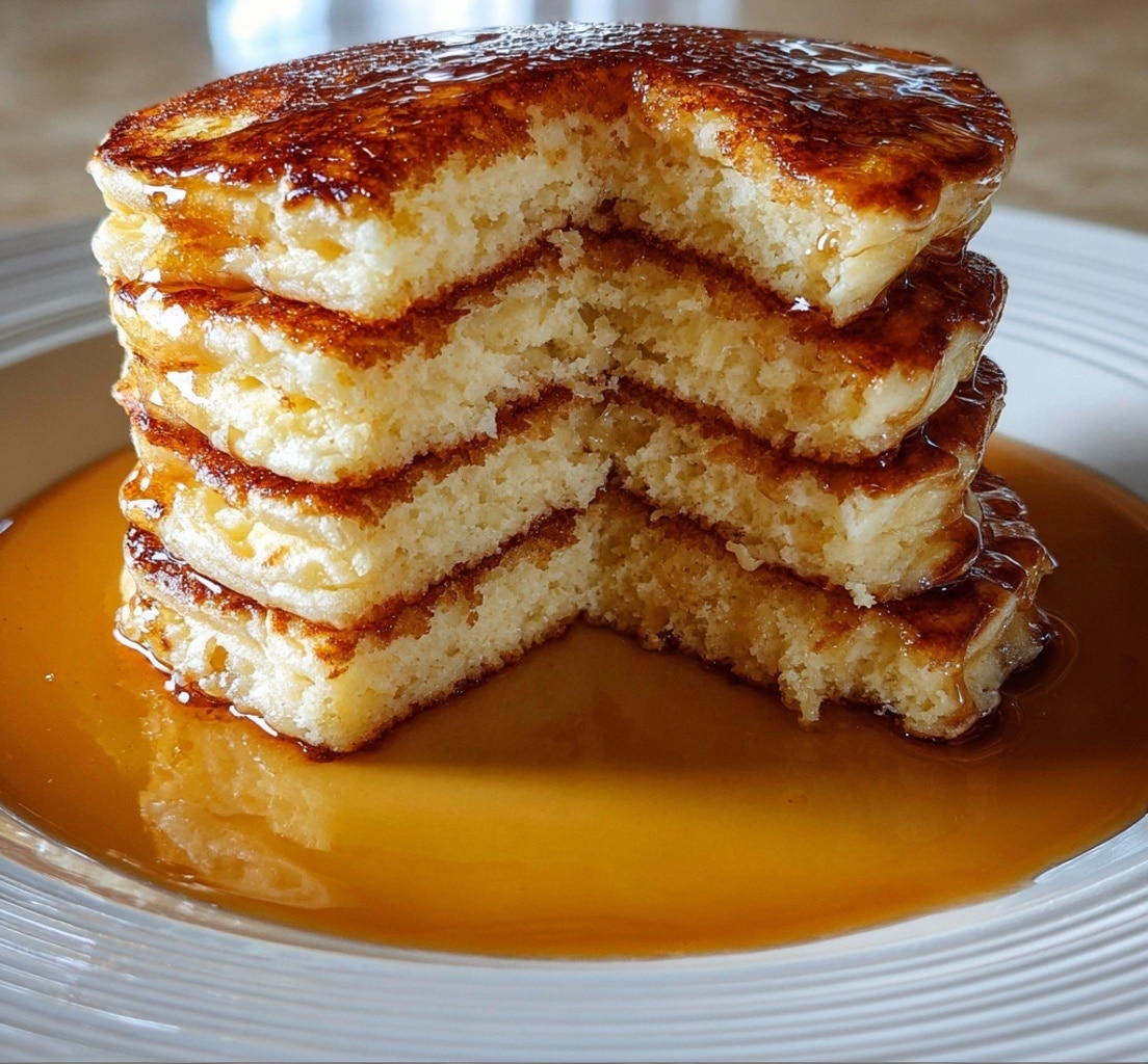 Fluffy Buttermilk Pancakes Recipe - Recipe Image