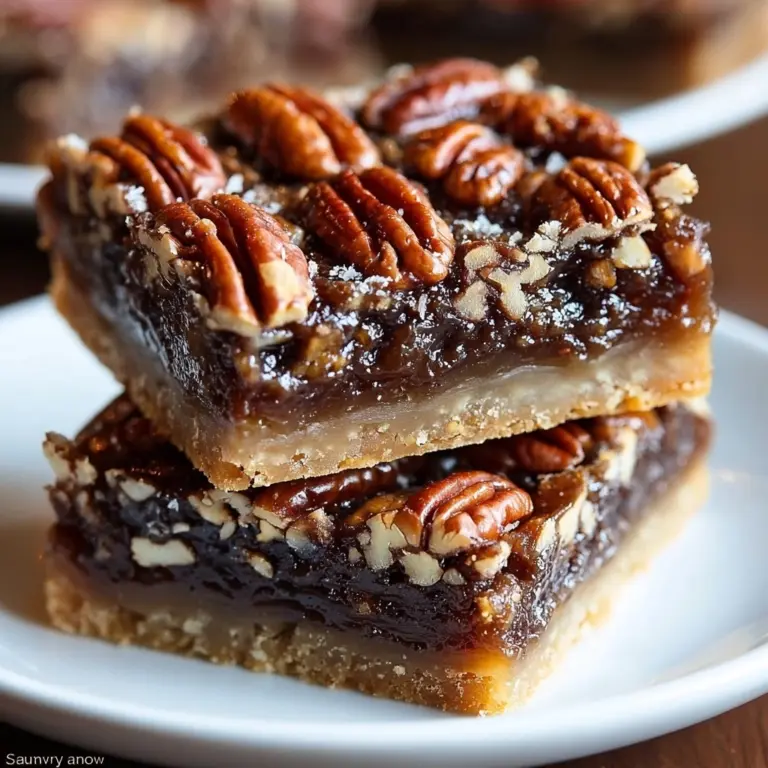 Pecan Turtle Bars Recipe