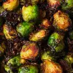 Crispy Honey Balsamic Brussels Sprouts Recipe