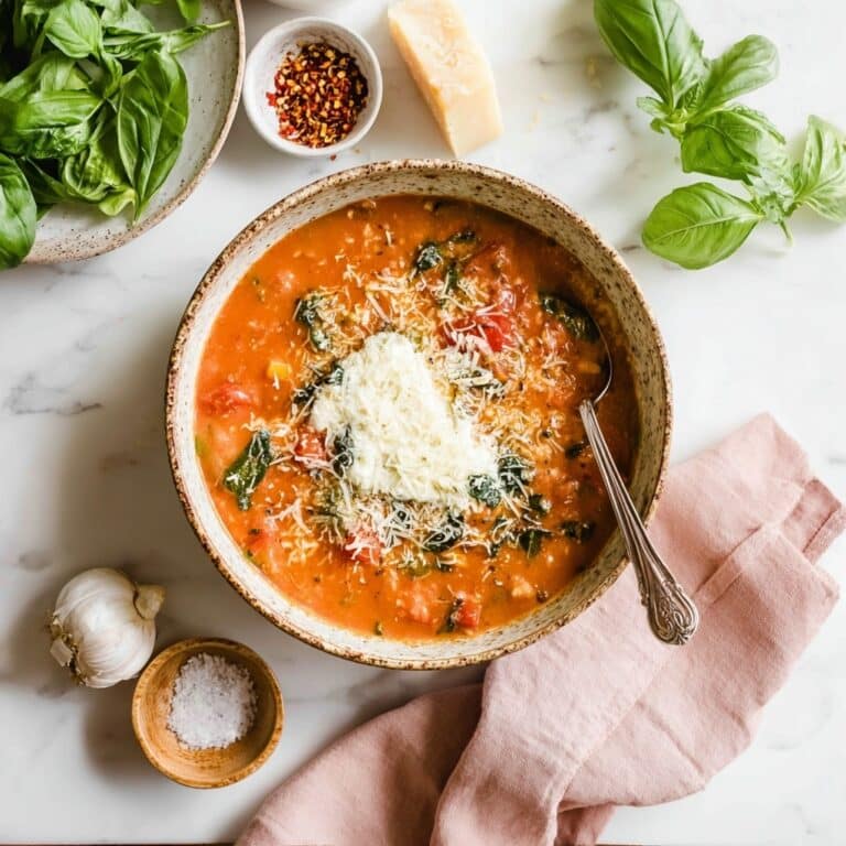 Easy Creamy Lasagna Soup Recipe