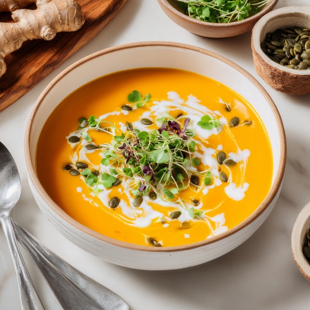 Carrot Ginger Soup Recipe - Recipe Image