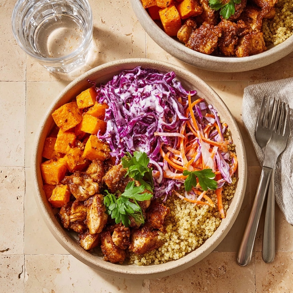 Copycat Sweetgreen Hot Honey Chicken Plate Recipe - Recipe Image