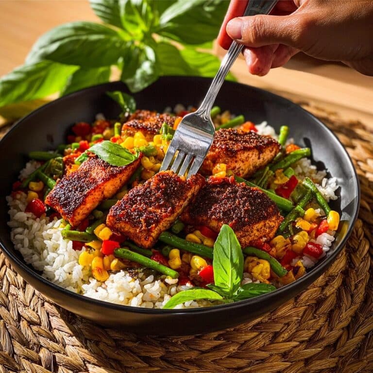 Blackened Salmon Bowl Recipe