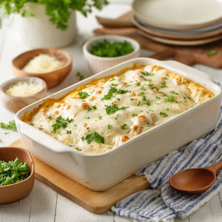 Creamy Angel Chicken Rice Casserole Recipe