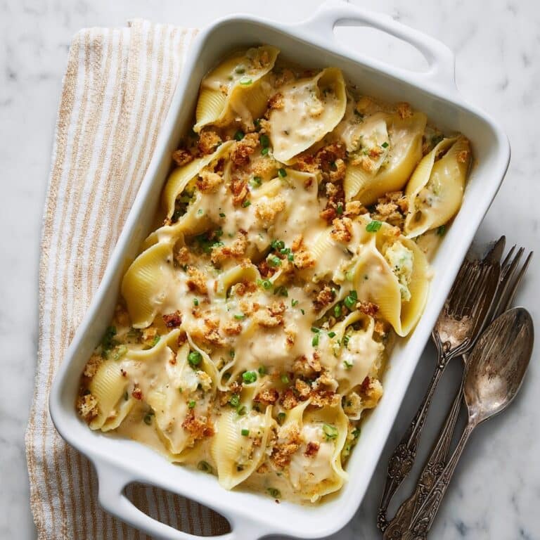 Leftover Thanksgiving Turkey Stuffed Shells Recipe