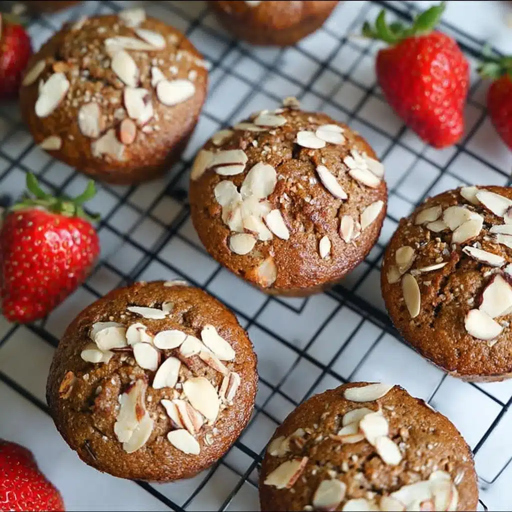 Strawberry Almond Flour Muffins Recipe - Recipe Image
