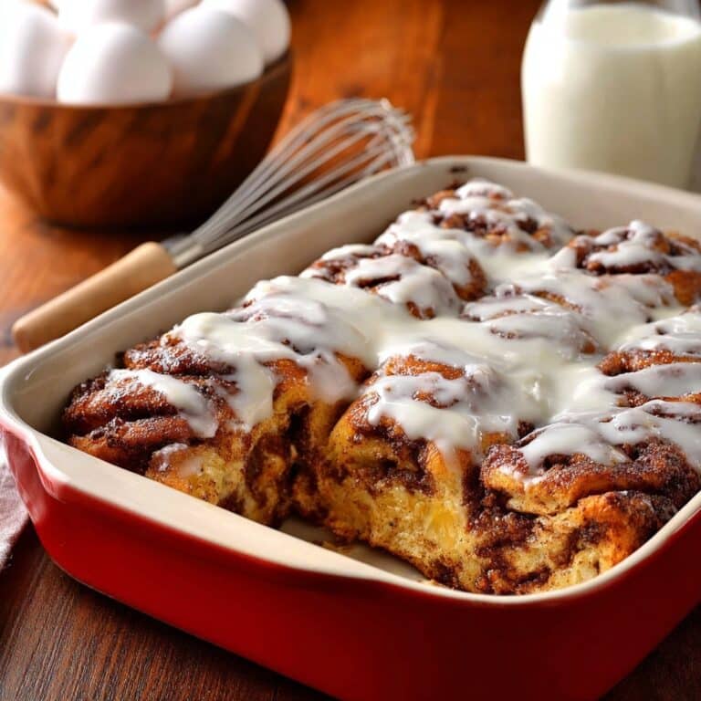 Cinnamon Roll French Toast Casserole Recipe