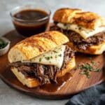 Crockpot French Dip Sandwiches Recipe