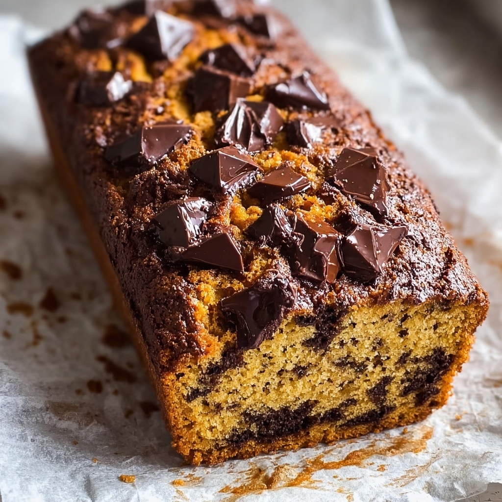 Sweet Pumpkin Banana Chocolate Chip Bread Recipe - Recipe Image