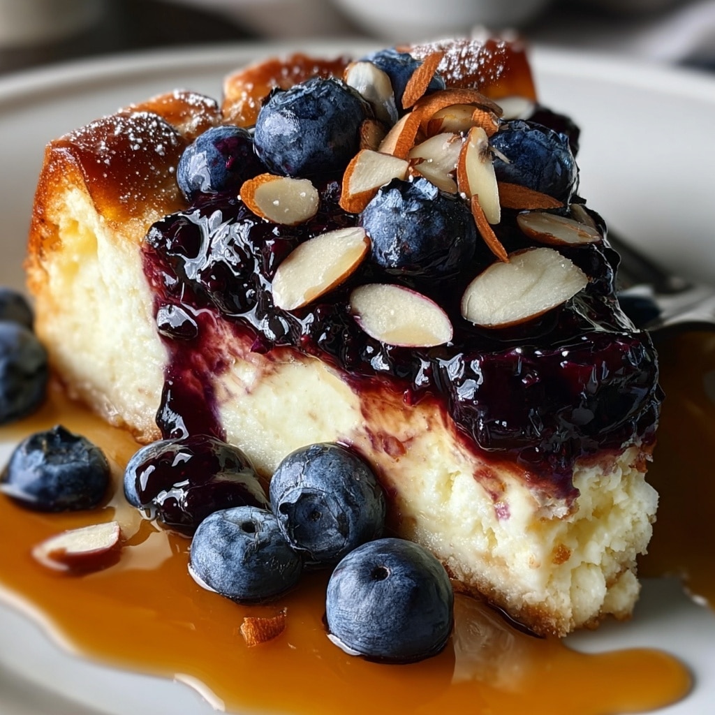 Blueberry Cottage Cheese Breakfast Bake Recipe - Recipe Image