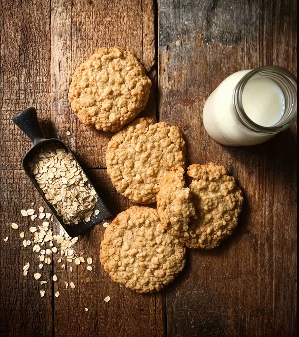 Buttery And Delicious Oatmeal Cookies Recipe - Recipe Image