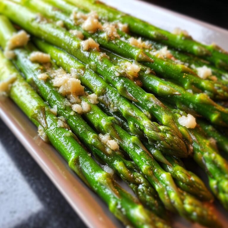 Garlic Lemon Asparagus Recipe