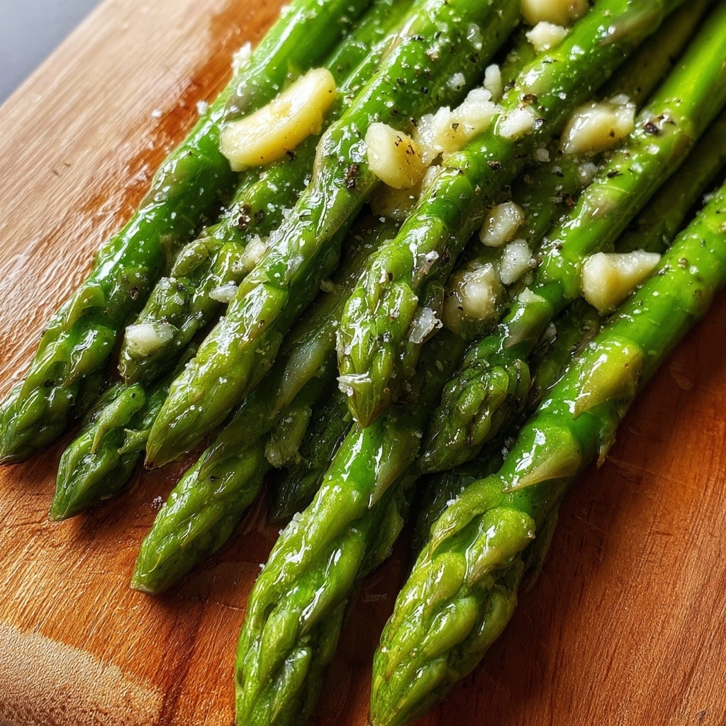 Garlic Lemon Asparagus Recipe - Recipe Image