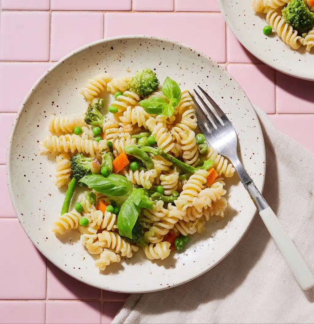Grown-Up Butter Noodles (Healthier Garlic Butter Noodles) Recipe - Recipe Image