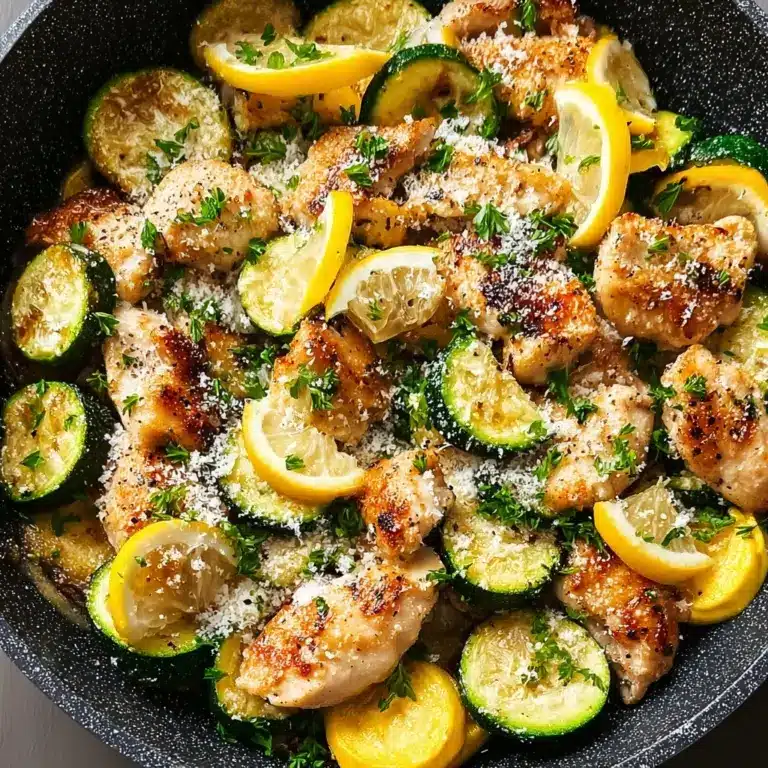 Healthy Chicken Breast with Zucchini and Squash Recipe
