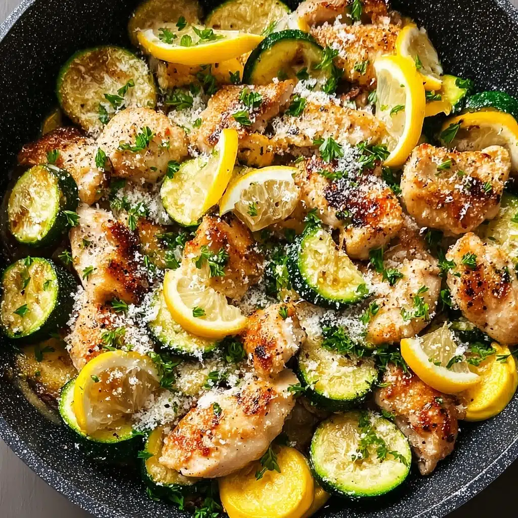 Healthy Chicken Breast with Zucchini and Squash Recipe - Recipe Image