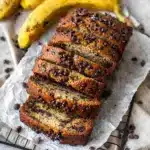 Super Moist Chocolate Chip Banana Bread Recipe
