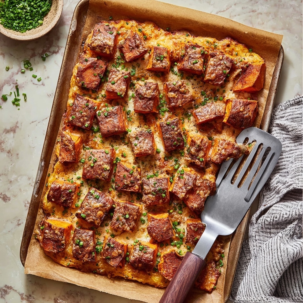 Crispy Parmesan Sweet Potatoes Recipe - Recipe Image