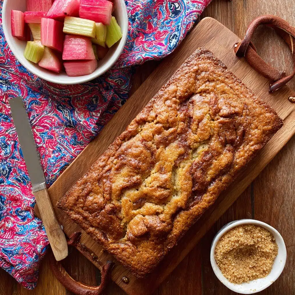 Rhubarb Bread Recipe - Recipe Image