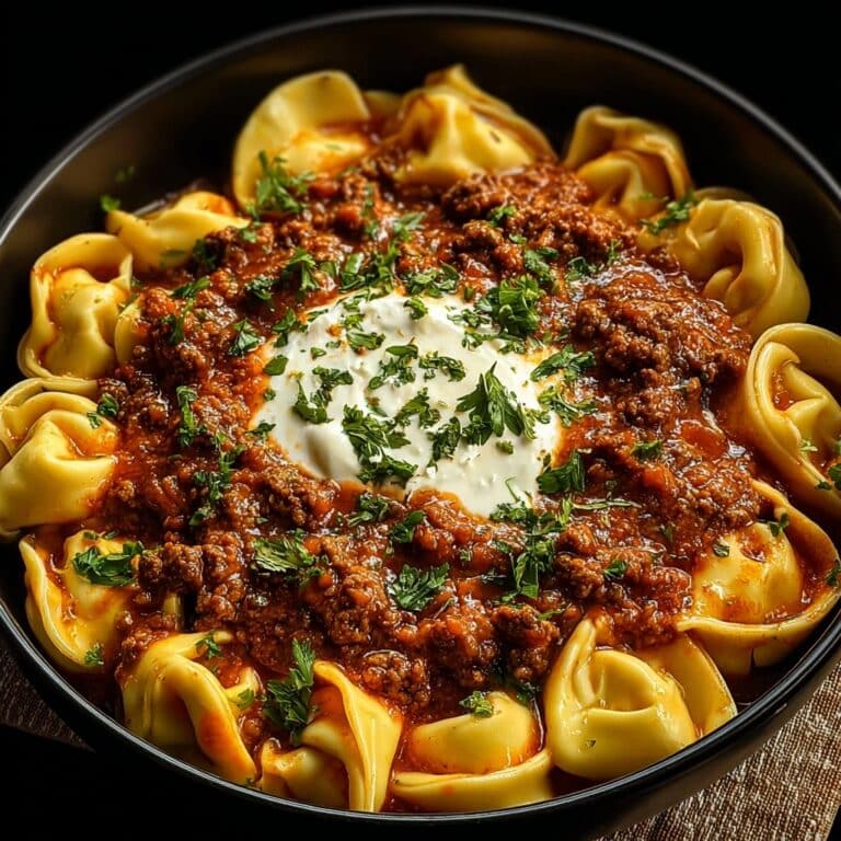 Cheesy Beef Enchiladas Tortellini Recipe