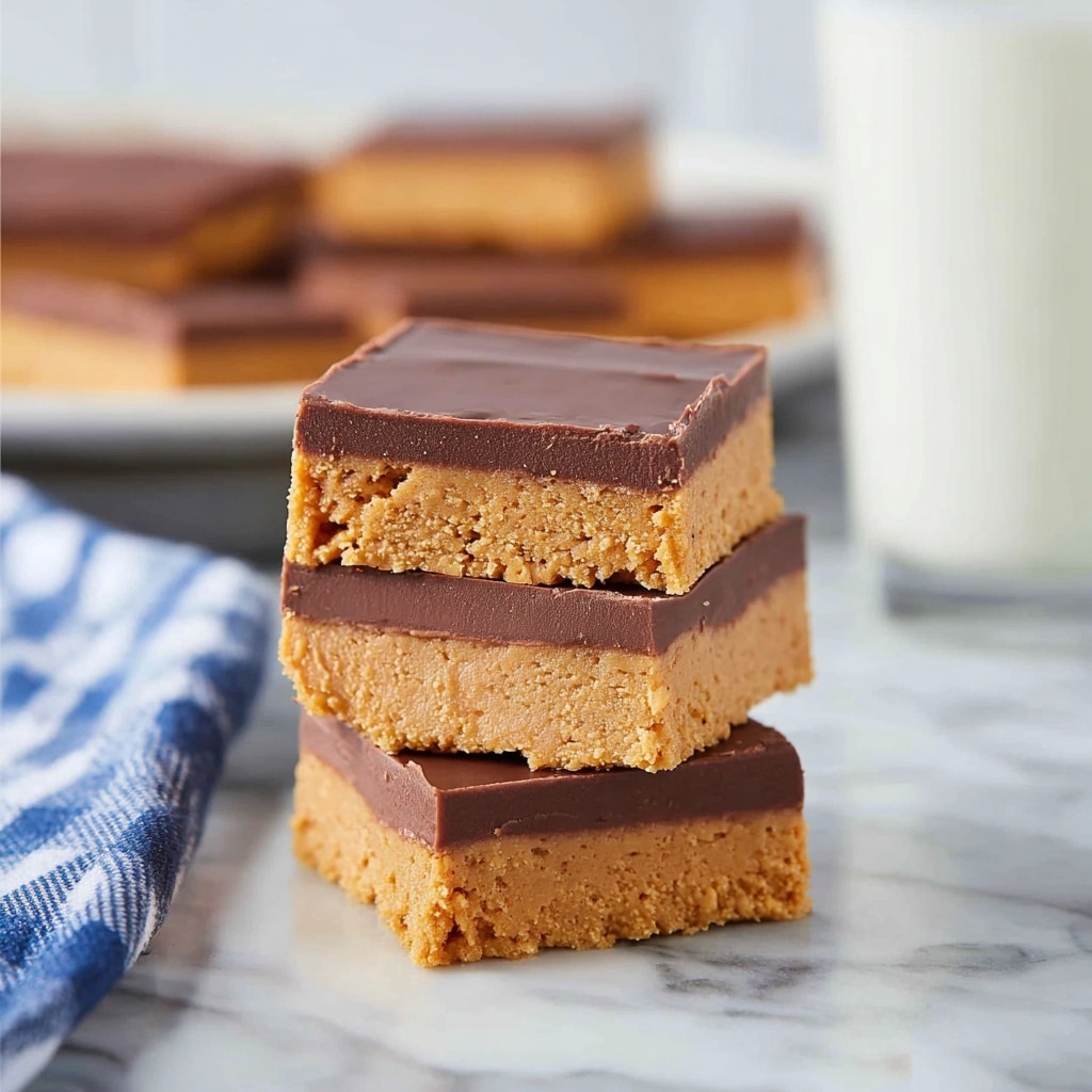 Reese’s Peanut Butter No-Bake Bars Recipe - Recipe Image