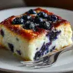 Blueberry Cottage Cheese Breakfast Bake Recipe