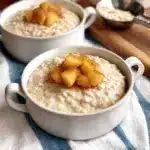 Stovetop Apple Pie Oatmeal (With Apple Cider) Recipe