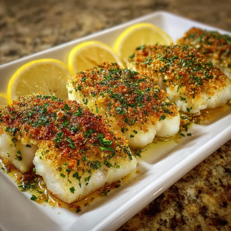 Boston Baked Cod Recipe