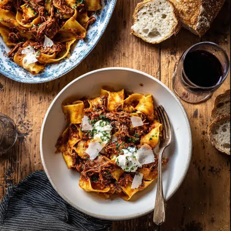 Sunday Slow Cooker Beef Ragu Recipe