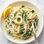 Lemon Ricotta Pasta with Spinach Recipe