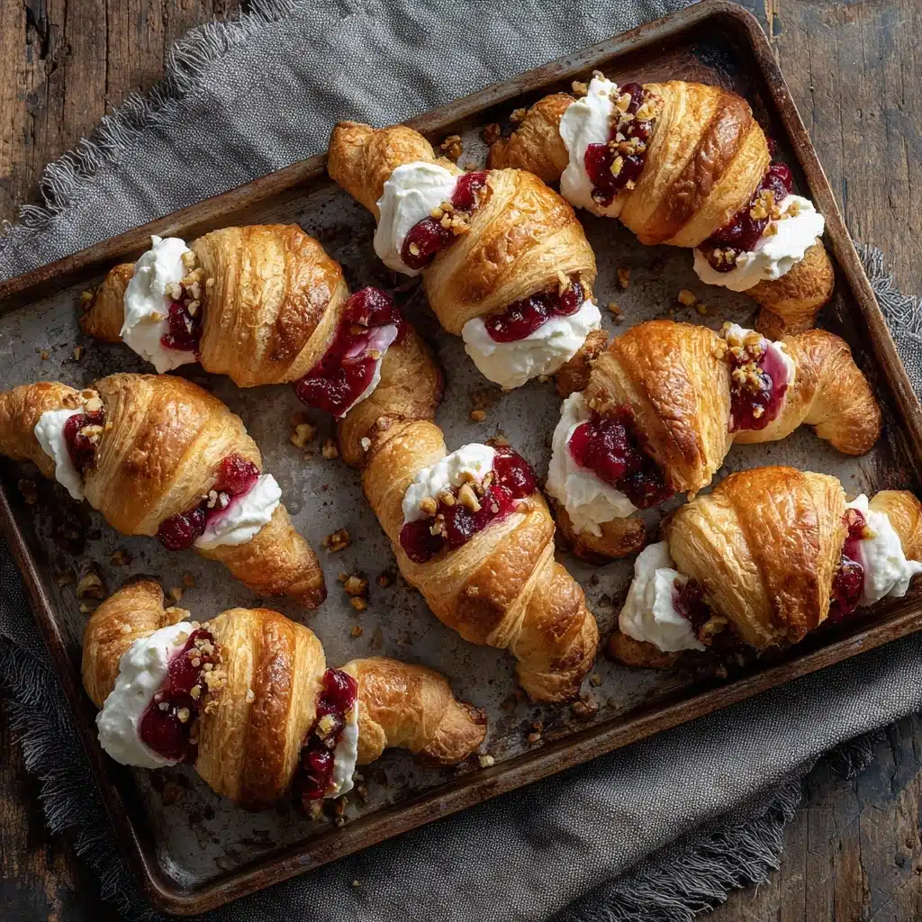 Cranberry Cream Cheese Crescent Bites Recipe - Recipe Image