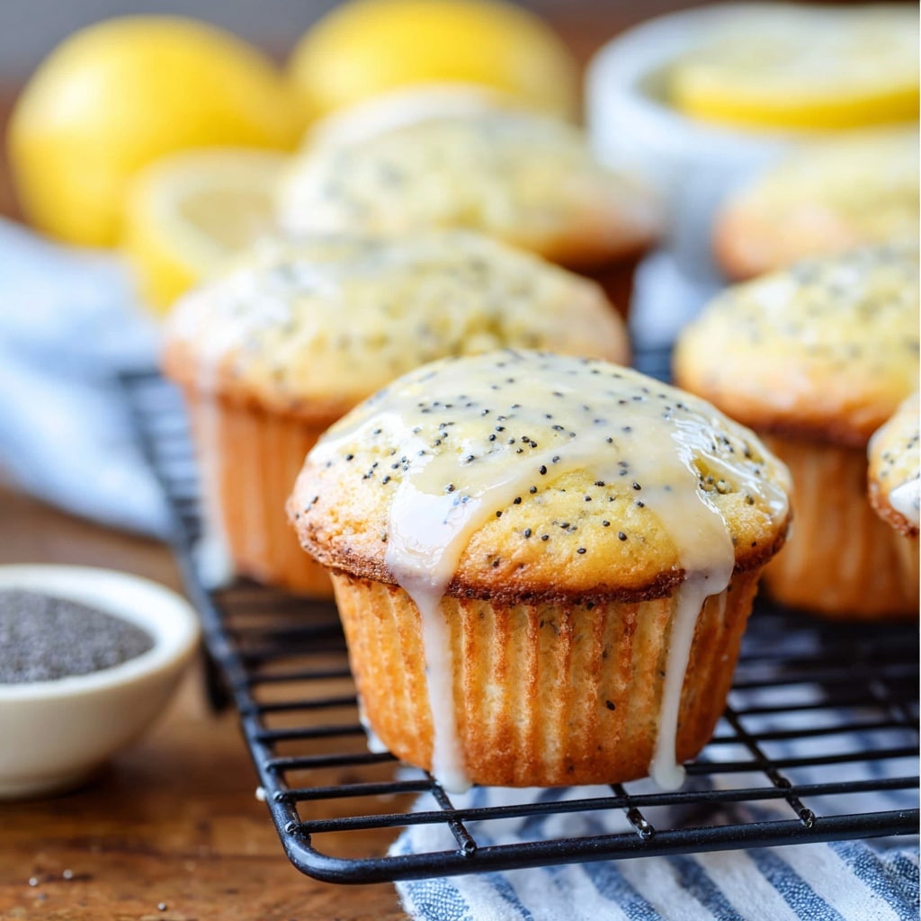 Lemon Poppy Seed Muffins Recipe - Recipe Image