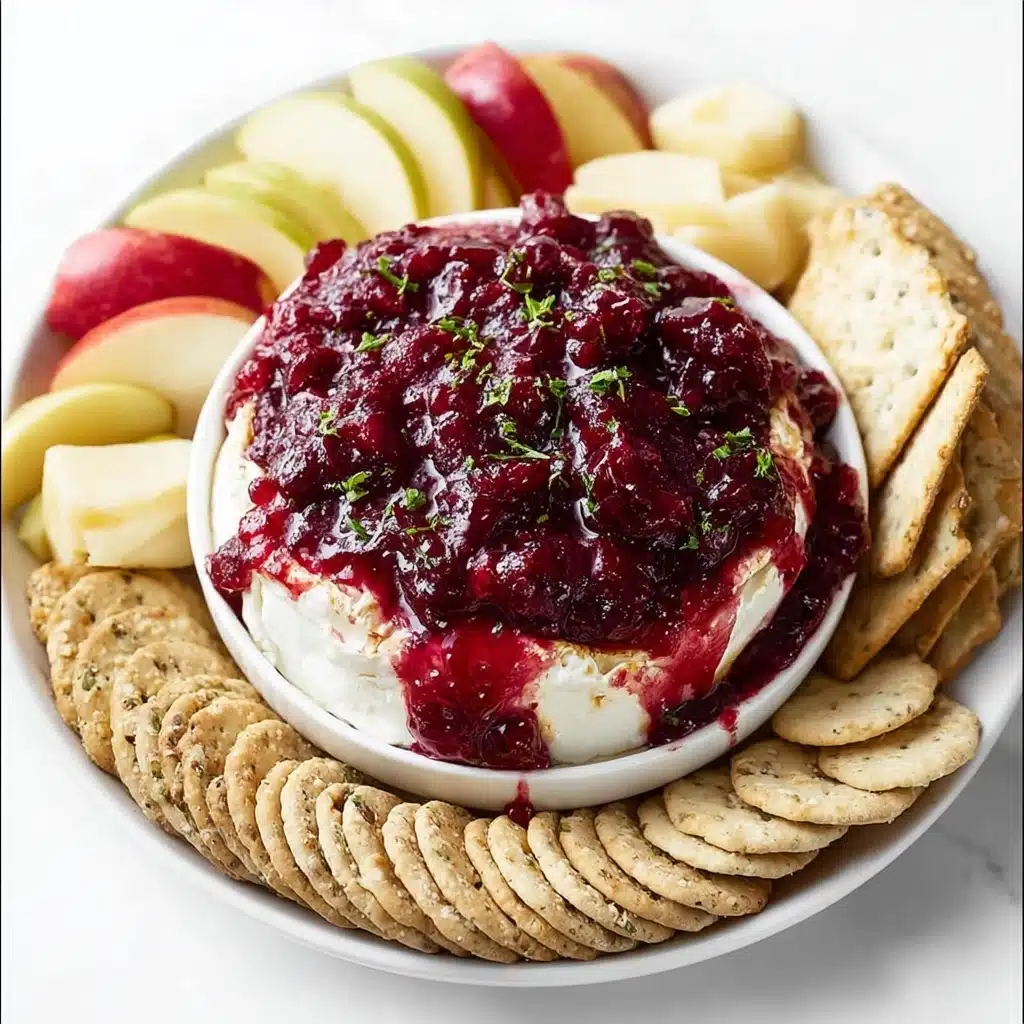 Cranberry Cream Cheese Dip Recipe - Recipe Image