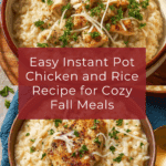Instant Pot Chicken Rice Recipe