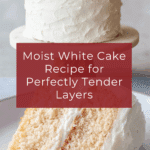 Moist White Cake Recipe