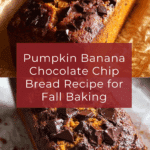 Sweet Pumpkin Banana Chocolate Chip Bread Recipe