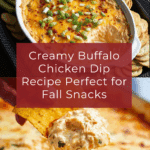 Creamy Rotisserie Chicken Buffalo Dip Recipe