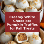 White Chocolate Pumpkin Truffles Recipe